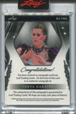 2025 Tonya Harding Leaf Sports Heroes ORANGE ICE AUTO 5/6 USA #BA-TH4