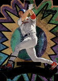 1998 Mark McGwire Skybox Circa Thunder QUICK STRIKE DIE CUT #8QS St. Louis Cardinals