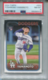 2024 Yoshinobu Yamamoto Topps Series 2 ROOKIE RC PSA 8 #553 Los Angeles Dodgers 6408