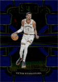 2023-24 Victor Wembanyama Panini Select CONCOURSE ROOKIE BLUE RC #87 San Antonio Spurs