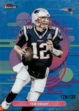 2025 Tom Brady Topps Finest BLUE REFRACTOR 128/150 #197 New England Patriots
