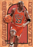 1995-96 Michael Jordan Fleer Flair HARDWOOD LEADER #4 Chicago Bulls