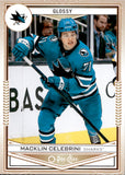 2024-25 Macklin Celebrini Upper Deck SERIES TWO O-PEE-CHEE GLOSSY ROOKIE RC #OPC-34 San Jose Sharks 2