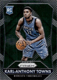2015-16 Karl-Anthony Towns Panini Prizm ROOKIE RC #328 Minnesota Timberwolves