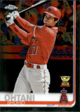 2019 Shohei Ohtani Topps Chrome #1 Los Angeles Angels 10