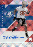 2016 DeForest Buckner Panini Unparalleled ROOKIE AUTOGRAPH 195/199 RC AUTO #161 San Francisco 49ers