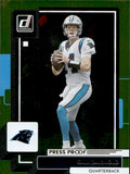 2022 Sam Darnold Panini Donruss GOLD PRESS PROOF 31/50 #236 Carolina Panthers