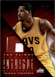 2012-13 Tristan Thompson Panini Intrigue TOP FLIGHT GAME-WORN JERSEY PATCH 4/10 #15 Cleveland Cavaliers