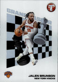 2025-26 Jalen Brunson Topps Pristine GRAND MASTER SP! #GM-5 New York Knicks