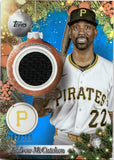 2025 Andrew McCutchen Topps HOLIDAY MEGA JERSEY RELIC 107/299 #PR-AM Pittsburgh Pirates