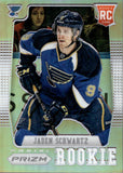 2012-13 Jaden Schwartz Panini Prizm SILVER PRIZM ROOKIE RC #100 St. Louis Blues