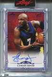 2026 Lamar Odom Leaf Art of Sport PURPLE FOIL AUTO JERSEY NUMBER 07/12 AUTOGRAPH #BA-LO1 Los Angeles Lakers