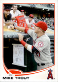2013 Mike Trout Topps SP VARIATION #27 Anaheim Angels 2