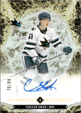 2024-25 Collin Graf Upper Deck Black Diamond DIAMOND FUTURES AUTO ROOKIE 76/99 AUTOGRAPH RC #BDF-GR San Jose Sharks