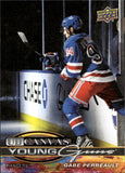 2025-26 Gabe Perreault Upper Deck SERIES 2 YOUNG GUNS UD CANVAS ROOKIE RC #C-225 New York Rangers