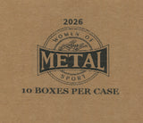 2026 Leaf Metal Women Of Sport Hobby, 10 Box Case *RELEASES 9/4*