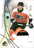 2024-25 Travis Sanheim Upper Deck SP Game Used GOLD PREMIUM MEMORABILIA PATCH 3/25 #106 Philadelphia Flyers