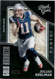 2016 Julian Edelman Panini Black Gold GOLD NUGGETS HOLO WHITE 12/50 #GN11 New England Patriots