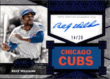 2025 Billy Williams Topps Tier One TOP SHELF SIGNATURES AUTOGRAPH BLUE 14/20 AUTO #TSS-BW Chicago Cubs