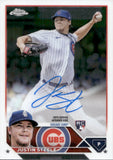 2023 Justin Steele Topps Chrome AUTO ROOKIE AUTOGRAPH RC #RA-JST Chicago Cubs 2