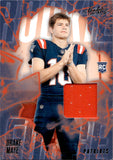 2024 Drake Maye Panini Absolute ROOKIE FORCE JERSEY RC #RF-DME New England Patriots
