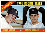 1966 Bobby Murcer Dooley Womack Topps ROOKIE STARS #469 New York Yankees