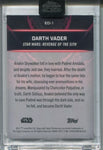 2024 Darth Vader Topps Chrome Black EMBRACE THE DARK SIDE ENCASED #ED-1