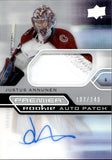 2021-22 Justus Annunen Upper Deck Premier ROOKIE AUTO PATCH 107/249 AUTOGRAPH RC #AR-JU Colorado Avalanche