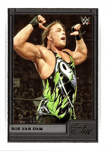 2022 Rob Van Dam Panini Chronicles ONE 21/99 #482 WWE Legend