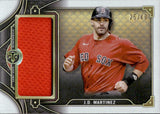 2022 J.D. Martinez Topps Triple Threads JUMBO RELIC JERSEY 25/48 #SJR1-JM1 Boston Red Sox