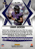 2025 Lamar Jackson Panini Phoenix GREEN HYPER 87/149 #144 Baltimore Ravens
