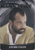2024 Jeffrey Wright as Felix Leiter Upper Deck Black Diamond James Bond 007 METAL ARRAY #M-3 Quantum of Solace