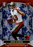 2024 Mike Evans Panini Totally Certified MIRROR PLATINUM BLUE CAMO 7/50 #22 Tampa Bay Buccaneers
