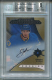 2018-19 Jordan Kyrou Upper Deck Ultimate Collection ROOKIE INTRODUCTION AUTO AUTOGRAPH RC BGS 8 #UI11 St. Louis Blues 7021