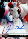 2020 Jordan Walker Bowman's Best BEST OF 2020 AUTOGRAPH AUTO #B20-JW St. Louis Cardinals