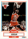 1990-91 Michael Jordan Fleer #26 Chicago Bulls 2