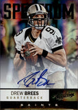 2012 Drew Brees Panini Absolute SPECTRUM AUTOGRAPH 13/49 AUTO #63 New Orleans Saints