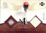 2005 Bob Gibson Upper Deck Artifacts MLB NL ARTIFACTS GAME-USED PANTS 2/325 #NL-BG St. Louis Cardinals