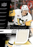 2023-24 Evgeni Malkin Upper Deck Premier ON THE FOREFRONT GAME-USED JERSEY 189/199 #OF-EM Pittsburgh Penguins