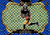 2025 Kaleb Johnson Panini Select FIELD LEVEL BLUE PRIZM ROOKIE 66/75 RC #452 Pittsburgh Steelers