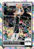2023-24 Victor Wembanyama Panini NBA Hoops Premium Stock ICE PRIZM ROOKIE RC #108 San Antonio Spurs