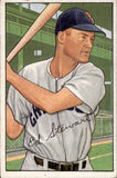 1952 Eddie Stewart Bowman #185 Chicago White Sox BV$15