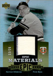 2006 Harmon Killebrew Upper Deck EPIC MATERIALS GOLD JERSEY 12/25 RELIC #EM-HK Minnesota Twins HOF