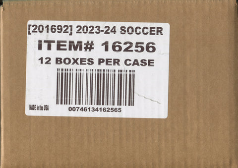 2023-24 Panini Obsidian Soccer Hobby, 12 Box Case