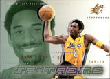 2000-01 Kobe Bryant Upper Deck SPx SPXTREME #X8 Los Angeles Lakers 2