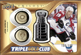 2023-24 Joe Sakic Upper Deck Trilogy TRIPLE GOLD CLUB 108/199 #TGC-4 Colorado Avalanche