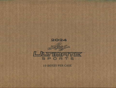 2024 Leaf Ultimate Sports Hobby, 10 Box Case