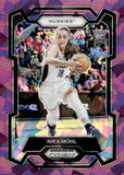 2024 Nika Muhl Panin Prizm Draft Picks PURPLE ICE PRIZM ROOKIE 17/149 RC #15 UCONN Huskies
