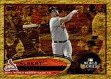 2012 Albert Pujols Topps GOLD SPARKLE #108 St. Louis Cardinals 3