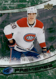 2022-23 Juraj Slafkovsky Upper Deck UD Ice ICE PREMIERES ROOKIE 161/599 RC #248 Montreal Canadiens